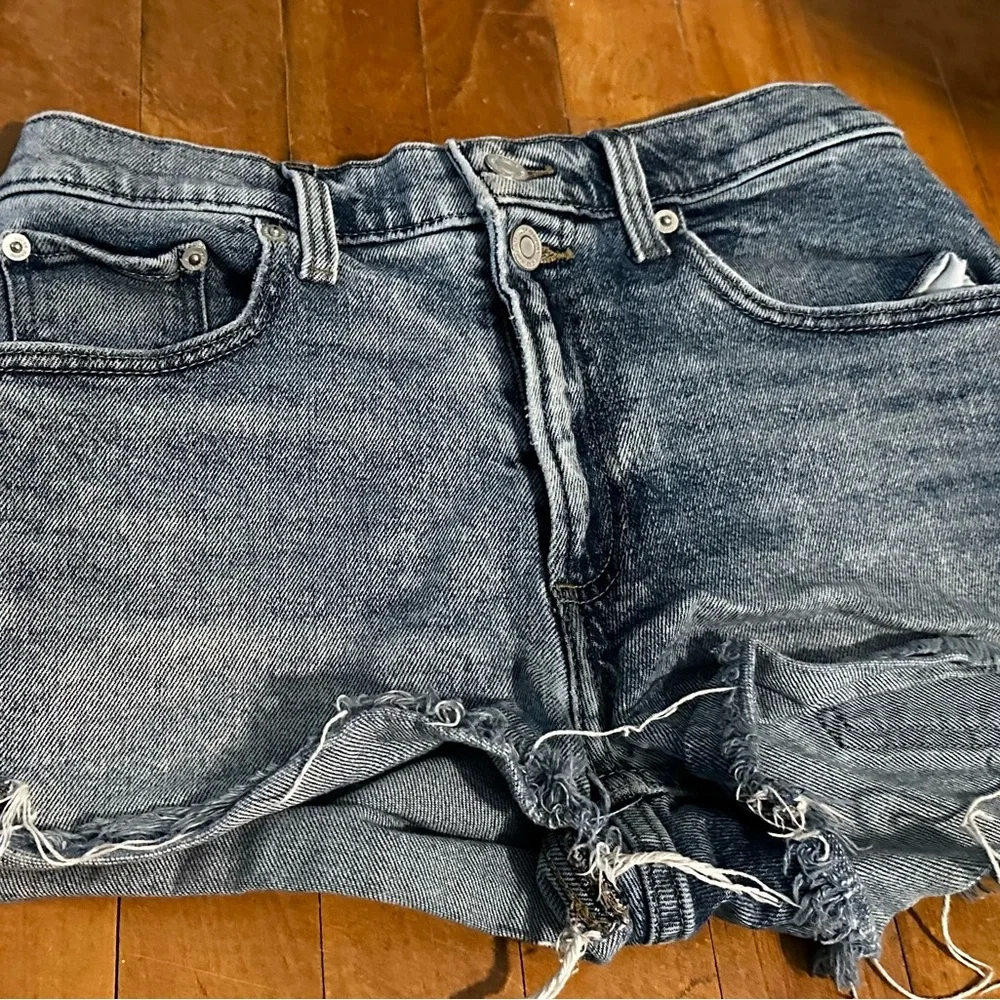 Lucky Brand Relaxed Denim Shorts size 0 / 25 - Picture 2 of 4